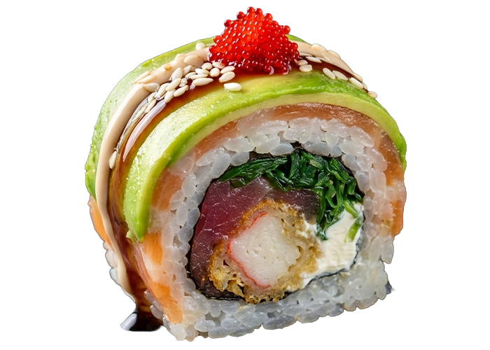 Авторський рол Club Roll заказать суши Миколаїв Budusushi Авторський рол Club Roll заказать суши