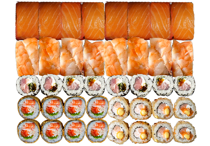 Топ Микс заказать суши Николаев Budusushi Топ Микс заказать суши