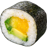 Футомакі Манго М'ята заказать суши min Budusushi Футомакі Манго М'ята заказать суши min