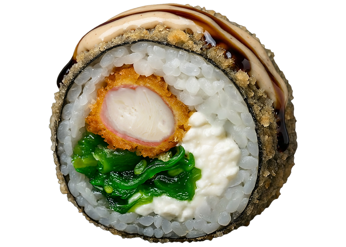 Гарячий рол Краб Хіяші заказать суши Миколаїв Budusushi Гарячий рол Краб Хіяші заказать суши