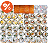 Хеппі Філа 1,4кг суші сет заказать суши min Budusushi Хеппі Філа 1,4кг суші сет заказать суши min