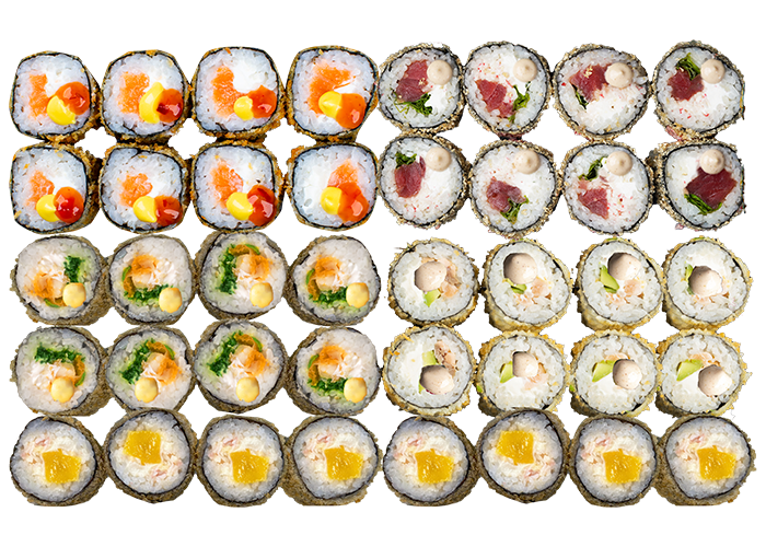 Найгарячіший 1,2кг суші сет заказать суши Миколаїв Budusushi Найгарячіший 1,2кг суші сет заказать суши