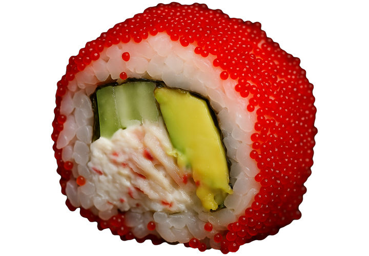 Каліфорнія Краб і авокадо заказать суши Миколаїв Budusushi Каліфорнія Краб і авокадо заказать суши