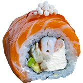 Авторський рол Bubble Fish заказать суши min Budusushi Авторський рол Bubble Fish заказать суши min