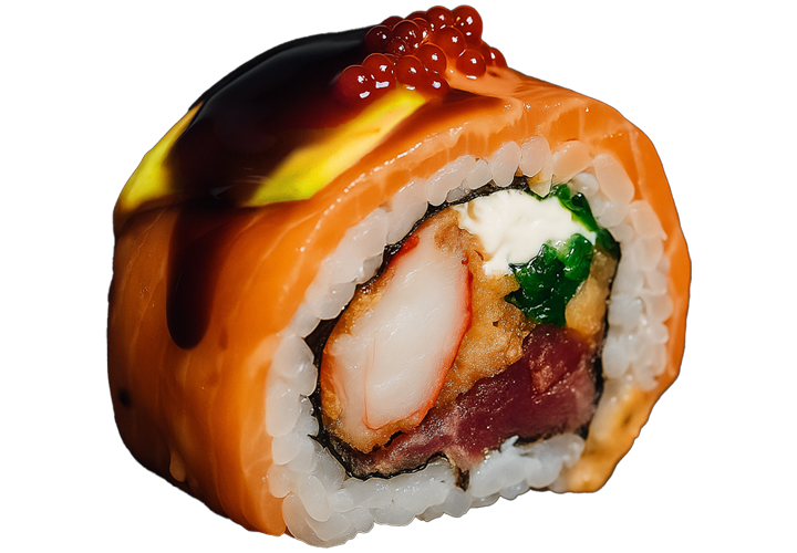 Авторський рол Club Roll заказать суши Миколаїв Budusushi Авторський рол Club Roll заказать суши