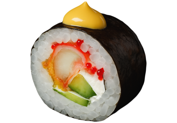 Футомакі Кріспі Краб заказать суши Миколаїв Budusushi Футомакі Кріспі Краб заказать суши