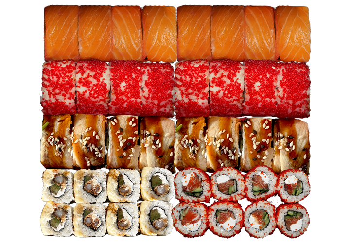 П'ять зірок заказать суши Миколаїв Budusushi П'ять зірок заказать суши