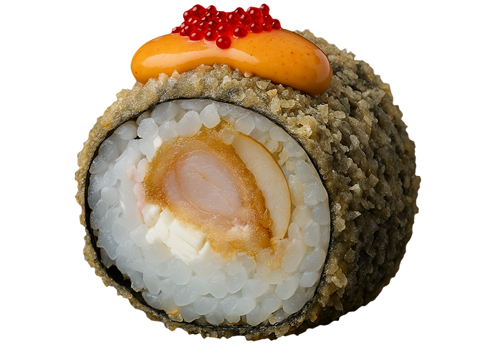 Горячий ролл Креветка Криспи заказать суши Николаев Budusushi Горячий ролл Креветка Криспи заказать суши