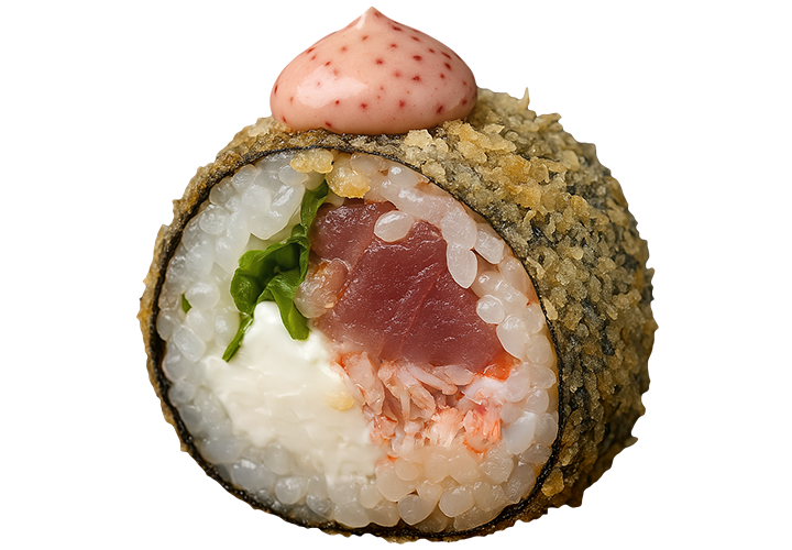 Горячий ролл Магура заказать суши Николаев Budusushi Горячий ролл Магура заказать суши