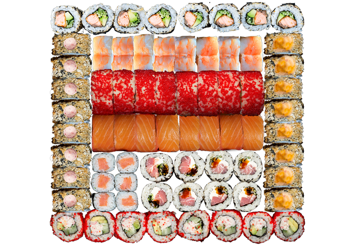 Праздничный 1,9 кг заказать суши Николаев Budusushi Праздничный 1,9 кг заказать суши