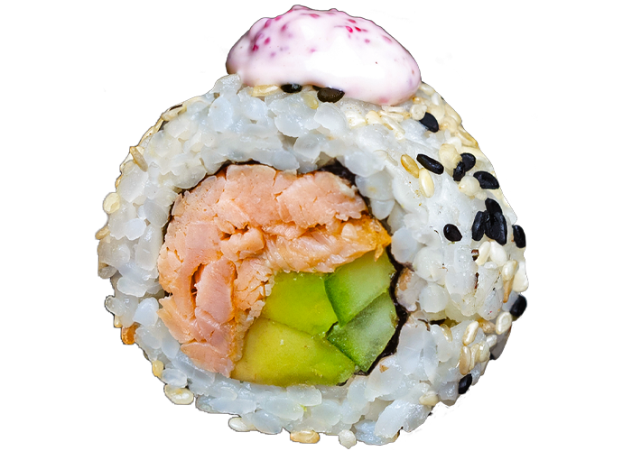 Каліфорнія з лососем теріякі заказать суши