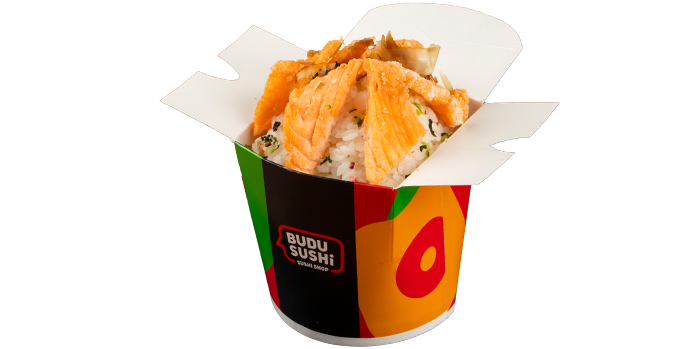 Рис з Лососем заказать суши Миколаїв Budusushi Рис з Лососем заказать суши